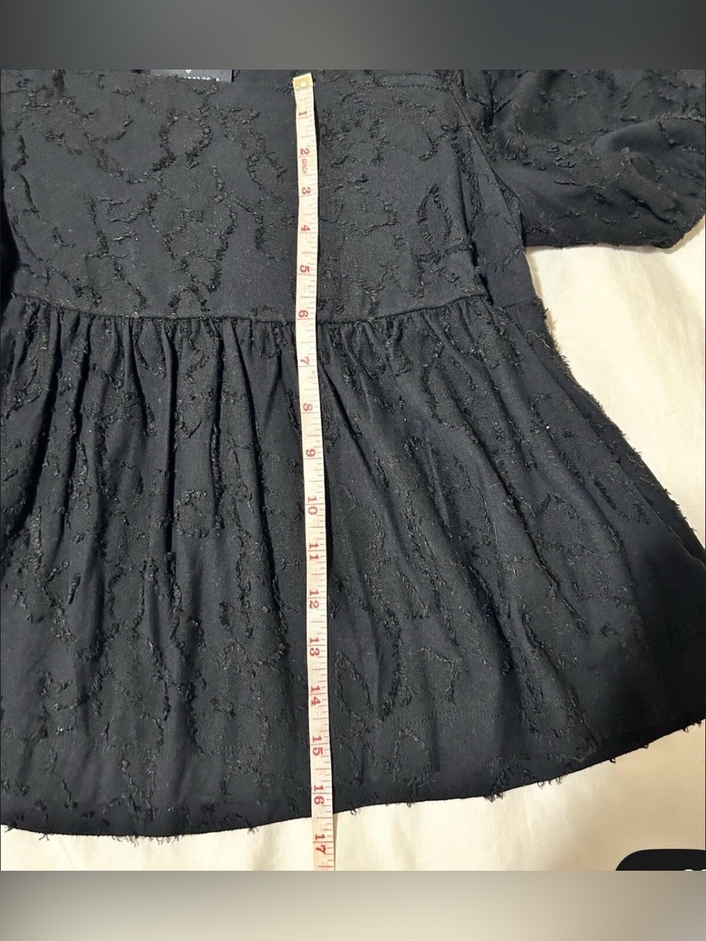 Anthropologie Maeve Batia textured babydoll blouse Size XS - Picture 11 of 12